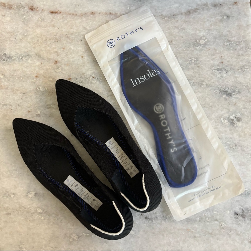 Rothy's Women's Black Flats